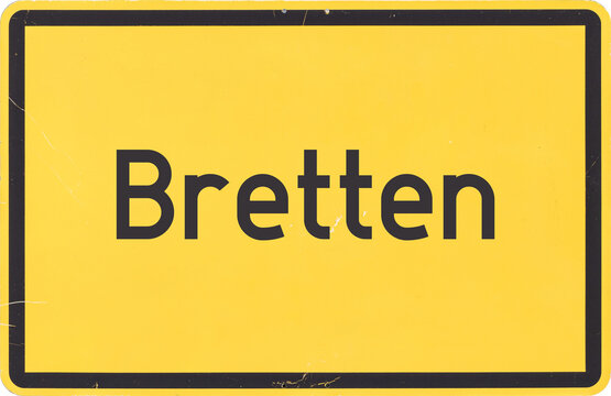 Ortsschild Bretten
