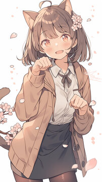 にゃんポーズ Images – Browse 3 Stock Photos, Vectors, and Video