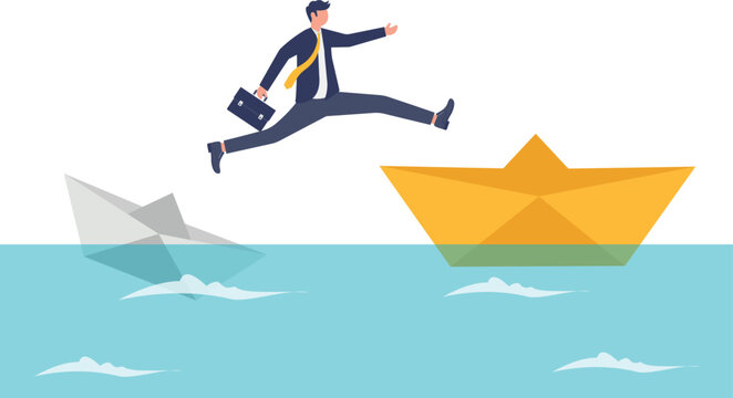 Professional Jumping Between Success and Failure