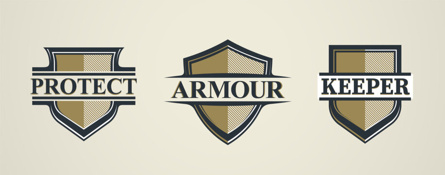 Military style heraldic shield inspired by tactical units set, armed forces and combat readiness, symbolizing strength, discipline and strategic defense.