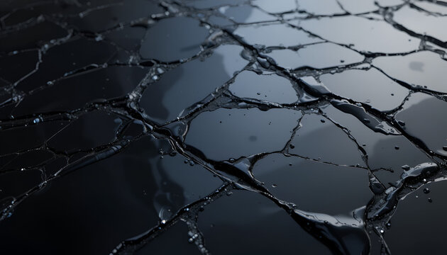 broken glass background