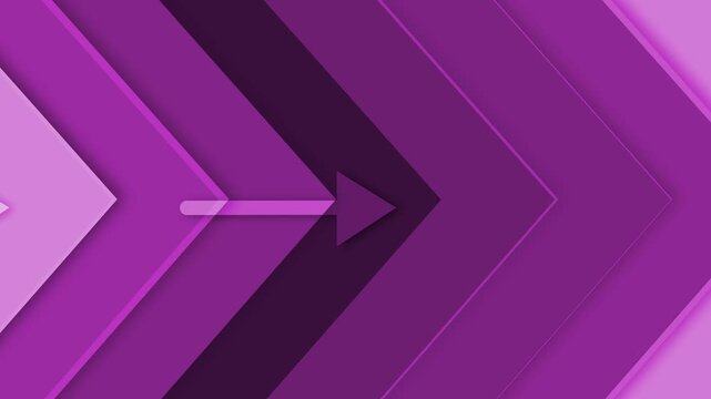 Minimal layered arrows pointing right background animation