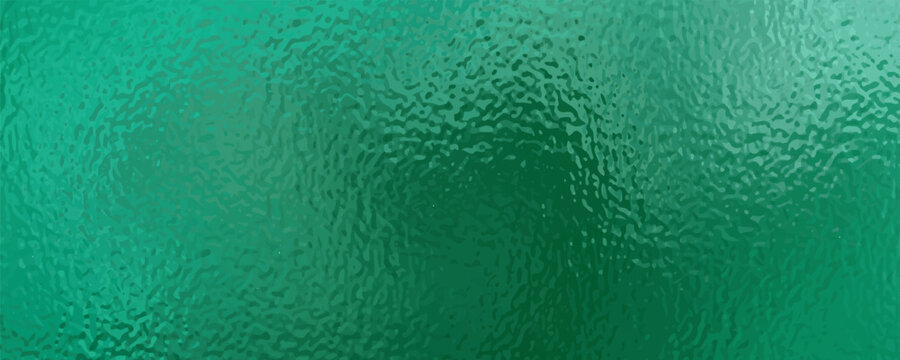 green Foil Texture Background with Glass Effect or sea green glass texture