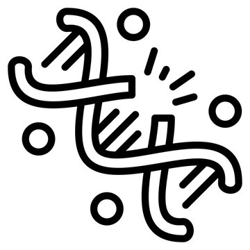 Genetic Mutation  Icon Element For Design