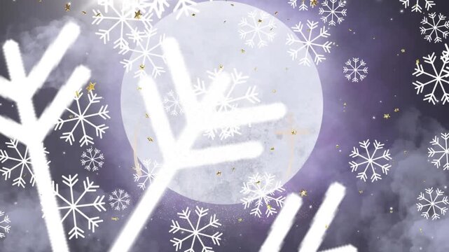 Animation of mathematical equations over globe and network of books