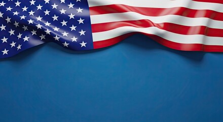 Obraz premium Celebrating labor day with patriotic spirit and american pride