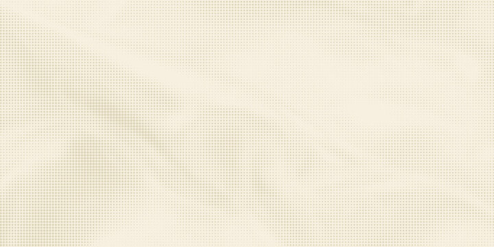 Vintage beige halftone paper texture. Retro craft ecru wallpaper with speckles, flecks, particles. Light cream grunge grain overlay background. Dirty dotted specked canvas material backdrop. Vector