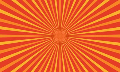 Obraz premium orange pop art boom pattern background template