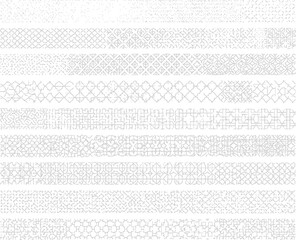 Gray Patterned Fabric Texture © Elif