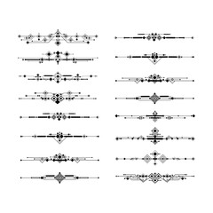 Geometric Decorative Dividers Set