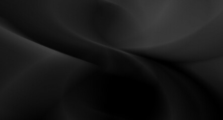 Fototapeta premium elegant black gradient background design transitions smoothly to charcoal grey with smooth, soft waves and looks very premium.