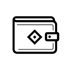 Obraz premium Digital Cryptocurrency Wallet and Secure Asset Storage Icon