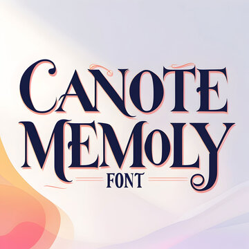 Canote Me moly Font