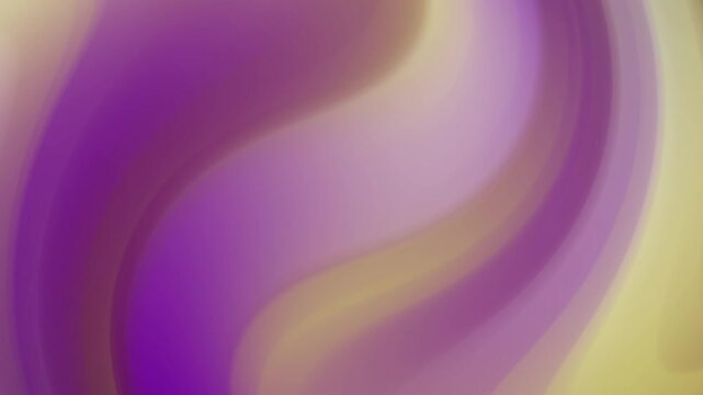 Vibrant abstract background with swirling purple and yellow hues in a smooth gradient with a soft focus effect.