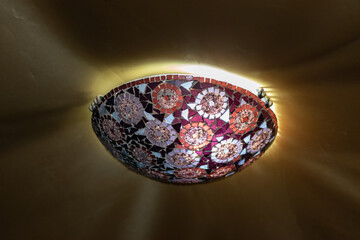 Fototapeta premium Chandelier with ornaments.