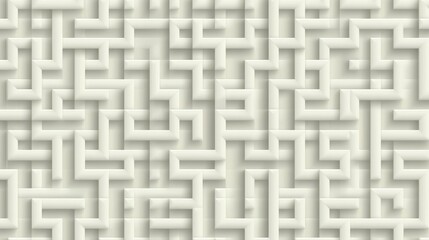 White background with square pattern abstract grid of squares covers clean white surface