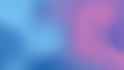 Blurred gradient in blue and pink