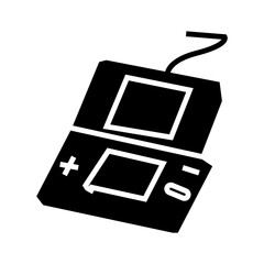 set of controller game technology glyph icon vector © Rike
