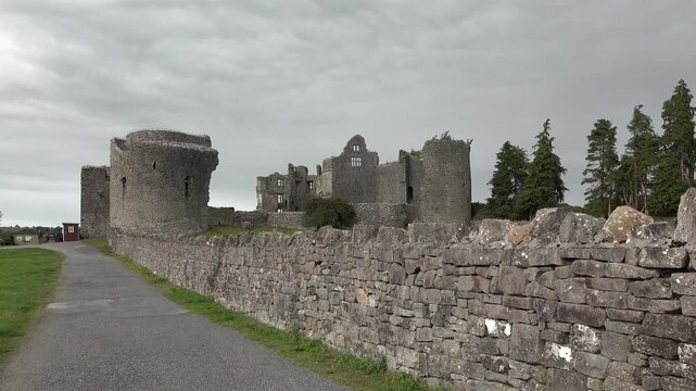 Roscommon castle in the Republic of Ireland