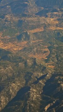 Recreation Area Built By Municipality In Manavgat District Of Antalya, Turkey In Memory Of Teacher Mustafa Gok. Aerial View On Viewing Terrace Mustafa Gok. Tourist Viewpoint. Nature Of Turkey