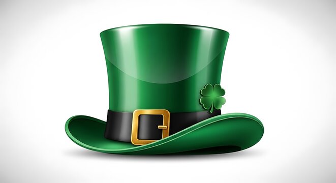 Happy St Patricks Day Green Gifts Shamrocks Hat JPG Background | Adobe Photoshop Tutorial JPG