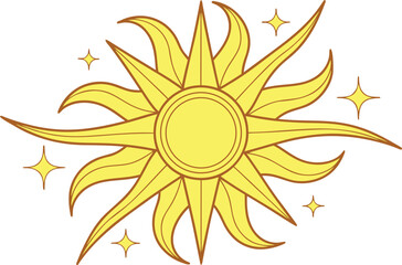 Yellow Flare Light Effect Concept. Bright Yellow Flare Illustration Theme. Yellow Sun Flare Background Concept. Radiant Yellow Flare Light Design. Yellow Lens Flare Effect Illustration. Glowing Yellow