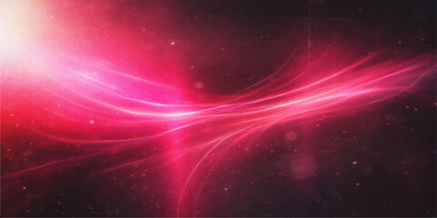 Abstract background of the dark blue cosmos featuring a glowing nebula and bright stars within a vast galaxy universe pattern © MdShakibAhamed