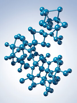 Artistic Rendering of Isomerization Reaction Showcasing the Rearrangement of Molecular Structures and Reaction Mechanisms