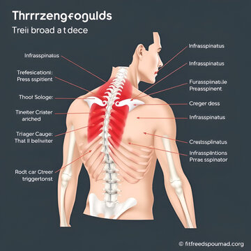 Infraspinatus Trigger Point Diagram