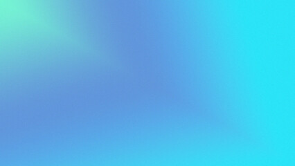 Smooth colorful gradient background transitioning from soft aqua green to a serene light blue hue with subtle grain texture.