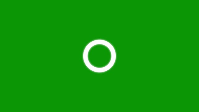 Vibrant circle burst firework explosion animation with fast moving glowing lines,&nbsp;4k motion graphics for festive celebration and cinematic event intro overlay video, on green screen background.