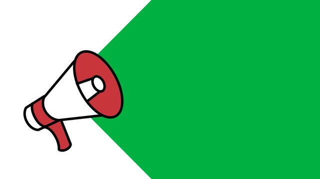 Important notice sign copy space . important announcement poster banner graphic megaphone design icon logo sign symbol social media website.