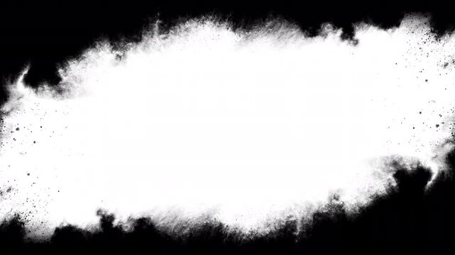 abstract background Black ink artistic flow splatter spots spills white paper beautiful reveal dripping streaks spread fluid ink alpha matte isolated watercolor ink drops transition real