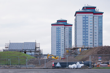 High rise council flat in Glasgow city © Richard Johnson