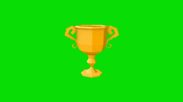 gold trophy cup