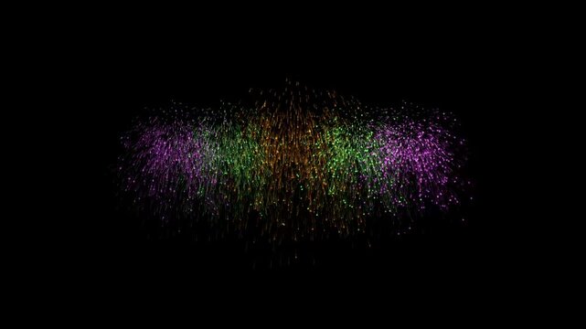 Firework animation backgrounds, Amazing real beautiful colorful fireworks, Silhouette stand firework, Colorful firework festival, Multicolor Isolated Fireworks Grand Finale, 4k Dark Screen