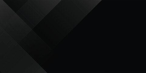 Obraz premium Black abstract background. Elegant dark diagonal shape elements. Modern luxury grey gradient graphic design.