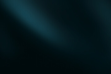 Obraz premium Dark teal, cyan, deep jungle forest green, ocean blue, peacock hue. Shiny silk satin fabric. Elegant curtain drapery. Christmas, birthday background. Soft wavy folds. Glowing color gradient. 