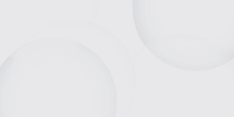 Obraz premium Abstract geometric background with soft white and gray gradient for high-tech graphic business background. Illustration design templates, web backgrounds, wallpapers, desktops, bubbles.