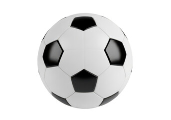 Obraz premium High-quality soccer ball image with detailed texture isolated on transparent background