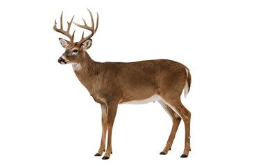 deer isolated on white background © Mdlina