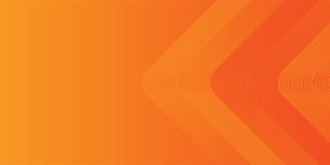 Modern orange abstract Minimal pattern background. Vibrant gradient geometric lines. © uboy