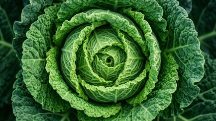 Fototapeta premium green cabbage head, fresh leafy vegetable, organic food produce, healthy garden green, textured vegetable leaf, natural plant pattern, raw food nutrition, garden fresh cabbage, healthy eating leaf, ve