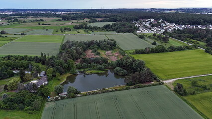 Naklejka premium Berngrundsee in Rödermark