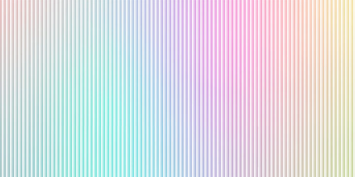 Abstract Pastel Gradient Background with Vertical Parallel Lines Pattern. vector illustration