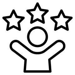 Obraz premium experience icon