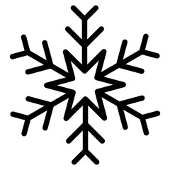 Fototapeta premium snowflakes icon