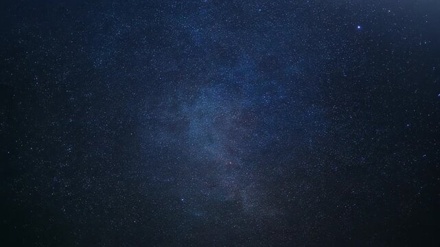 A stunning view of the Milky Way galaxy in the dark night sky