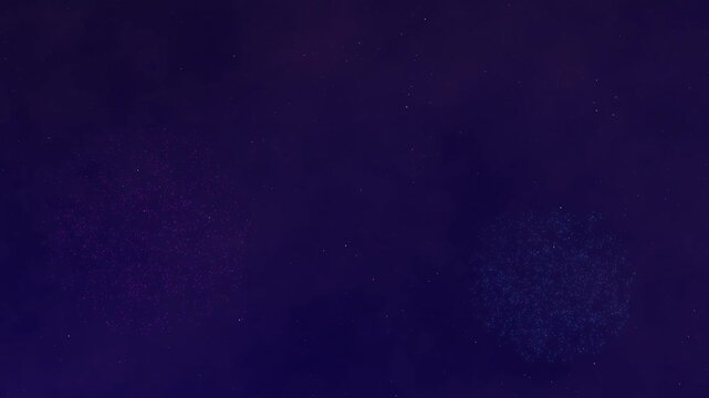 夜空に広がる打ち上げ花火