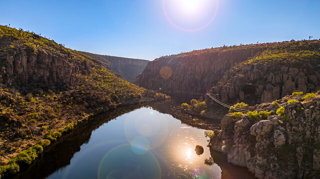 Boca de Tunel canyon river Mexico